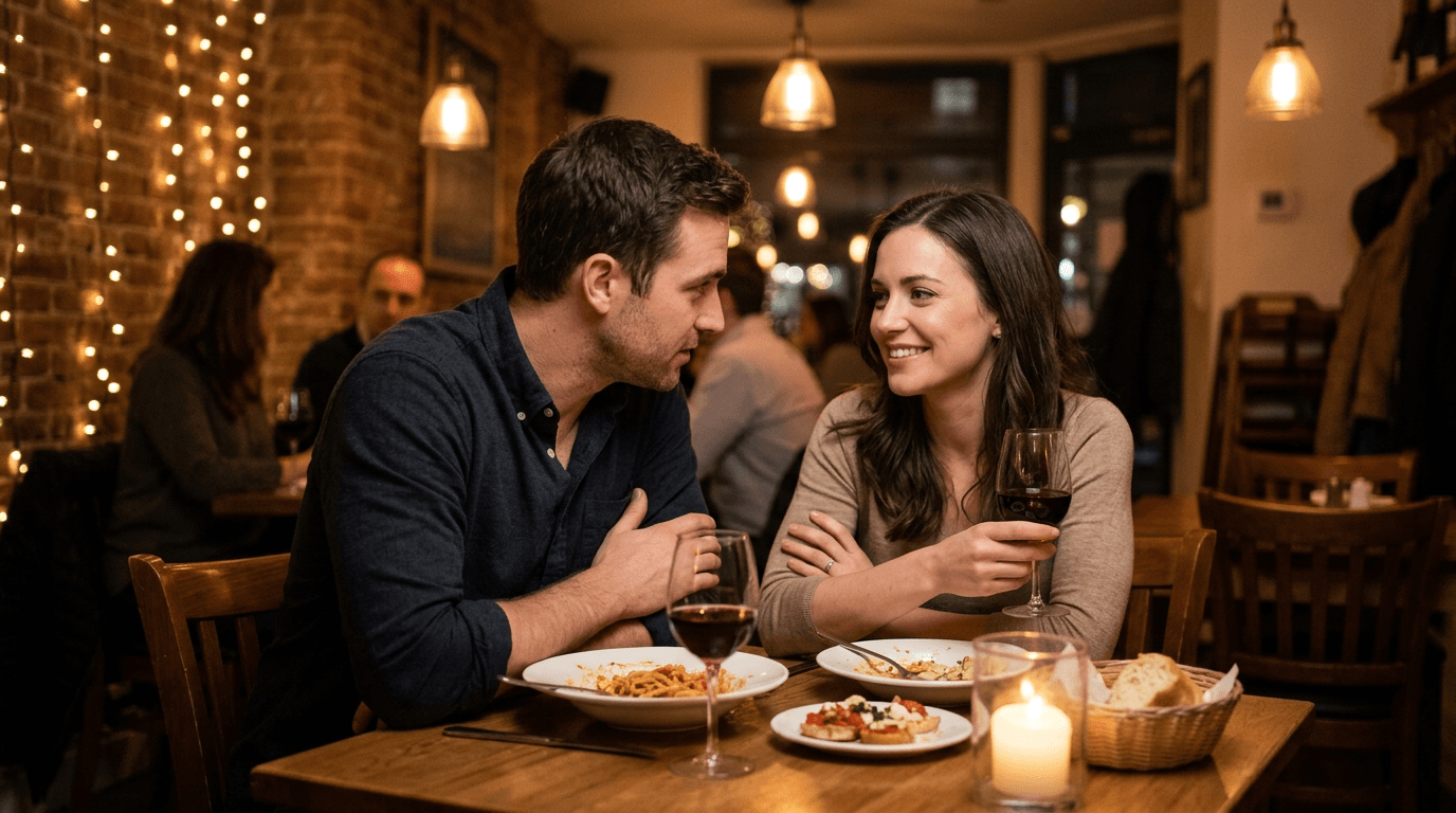 데이트에서 상대의 바디랭귀지 읽는 법